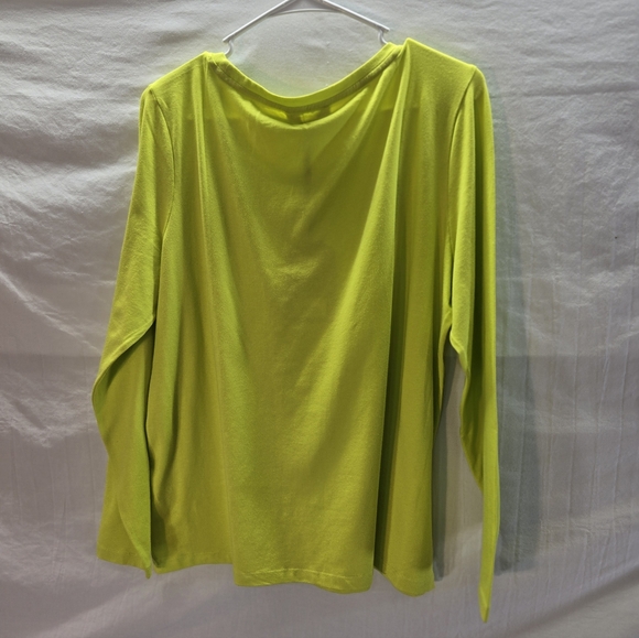 Anatomie Women's Size Small Yellow Juliana Long Sleeve Top Shirt New Tags - Picture 4 of 6